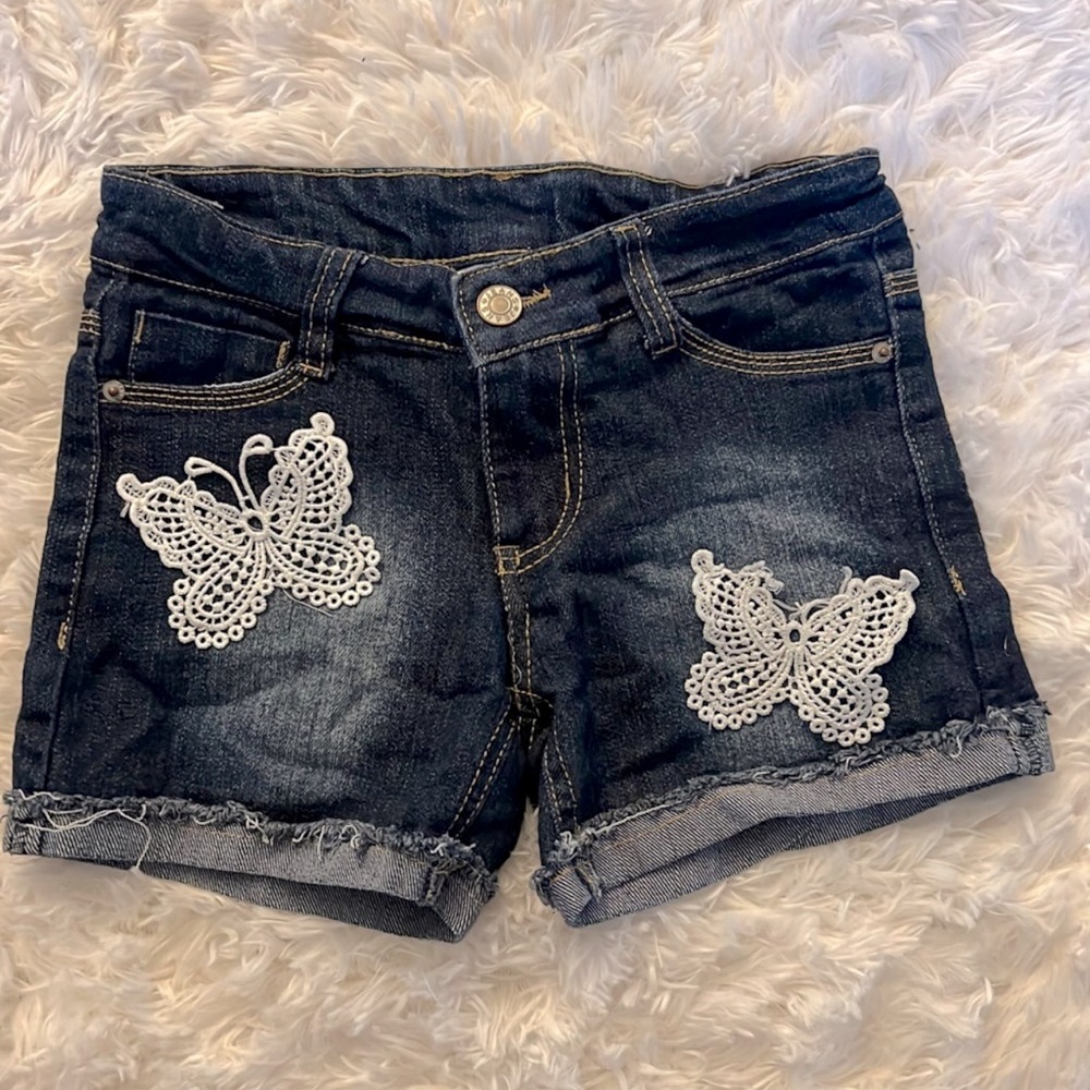Girls Size 7 jean shorts